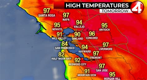 Bay Area Heat Advisory begins, high surf expected